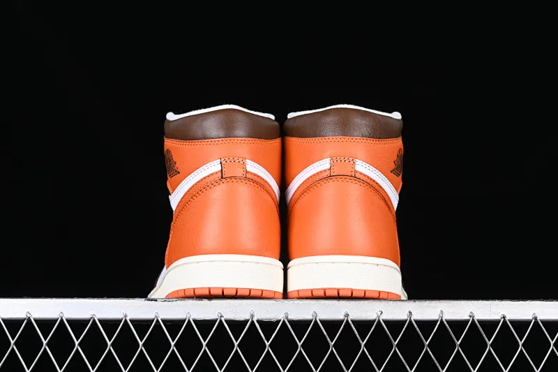 All categories Air Jordan Jordan series basketball shoes Air Jordan 1 High Pure original Air Jordan 1 High OG "Starfish" AJ1 Joe 1 Hermes Orange high-top basketball shoes DO9369-101